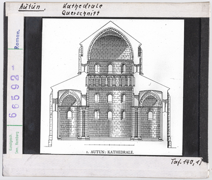 Vorschaubild Autun: Kathedrale Saint-Lazare, Querschnitt 